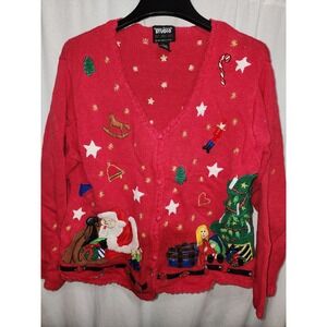 Designers Originals Christmas‎ Sweater Large Ladies Detailed